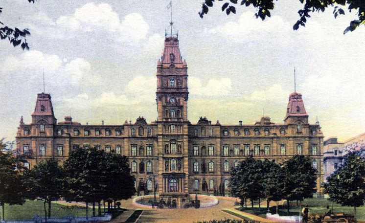 Quebec Parliament circa 1900